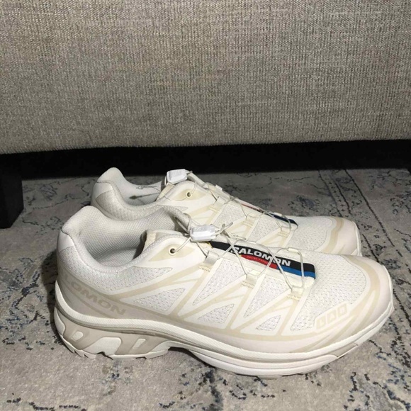 SALOMON XT-6 Waterproof Sneaker Neutral Vanilla Ice - Picture 6 of 11